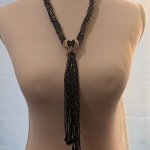 Nolan Miller Multi-Stranded Beaded Infinity Loop Necklace